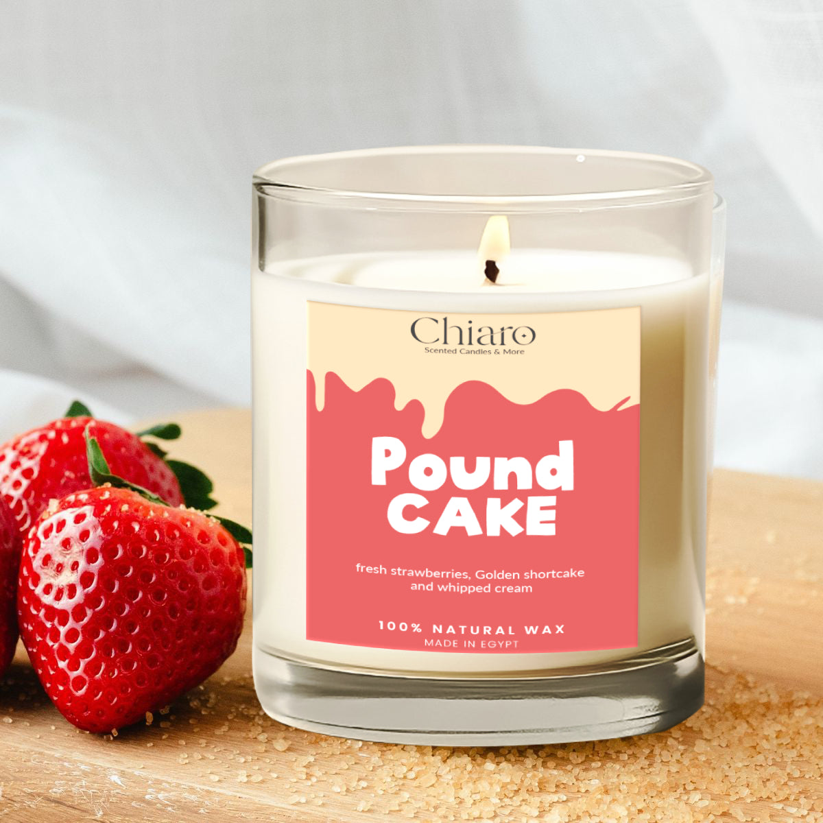 Strawberry Pound Cake
