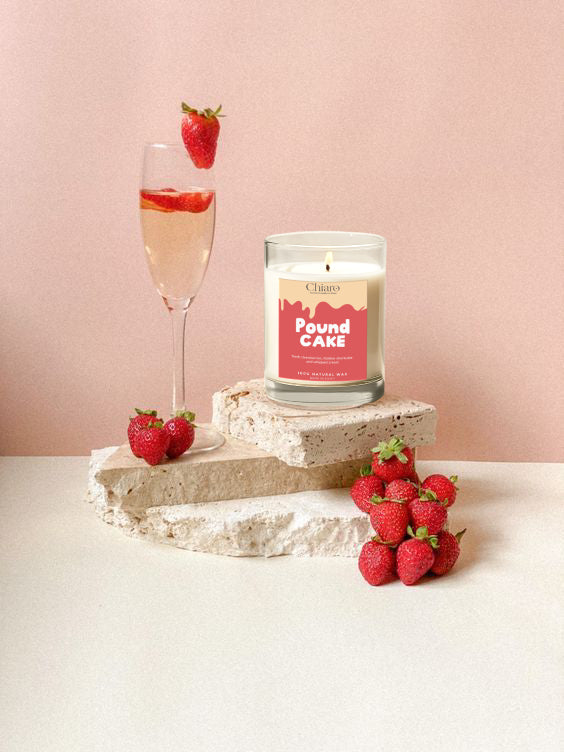 Strawberry Pound Cake